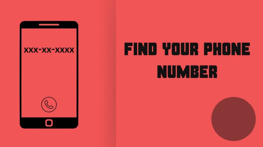 find your mobile number