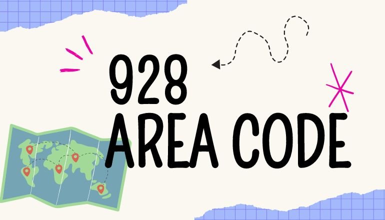 928 area code