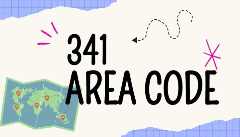 341 area code